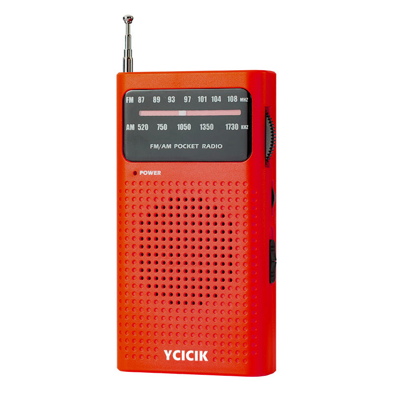 Small Radios Portable AM FM, Radio Portable for Home Outdoor, Transistor radios 2AA Battery Operated with Best Reception, Loud Speaker, Small Gifts for Seniors Elderly (white)