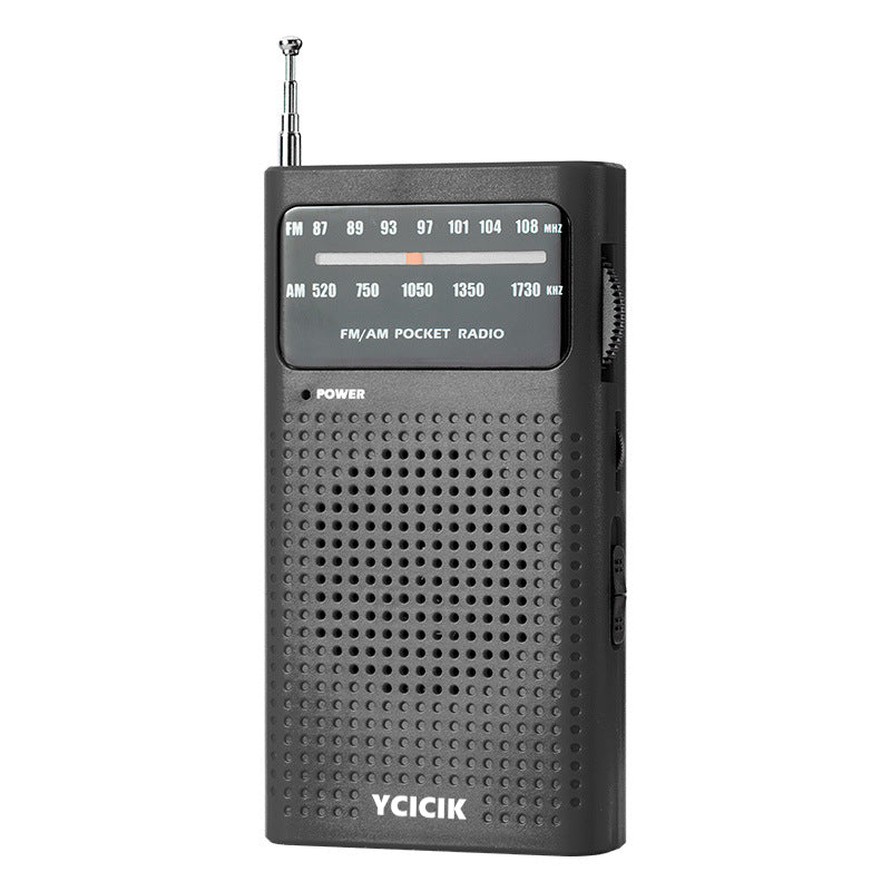Small Radios Portable AM FM, Radio Portable for Home Outdoor, Transistor radios 2AA Battery Operated with Best Reception, Loud Speaker, Small Gifts for Seniors Elderly (white)